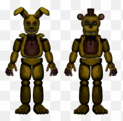 Springlock Suits - Withered Freddy Fnaf Ar Png,Freddy Fazbear's Pizza Logo