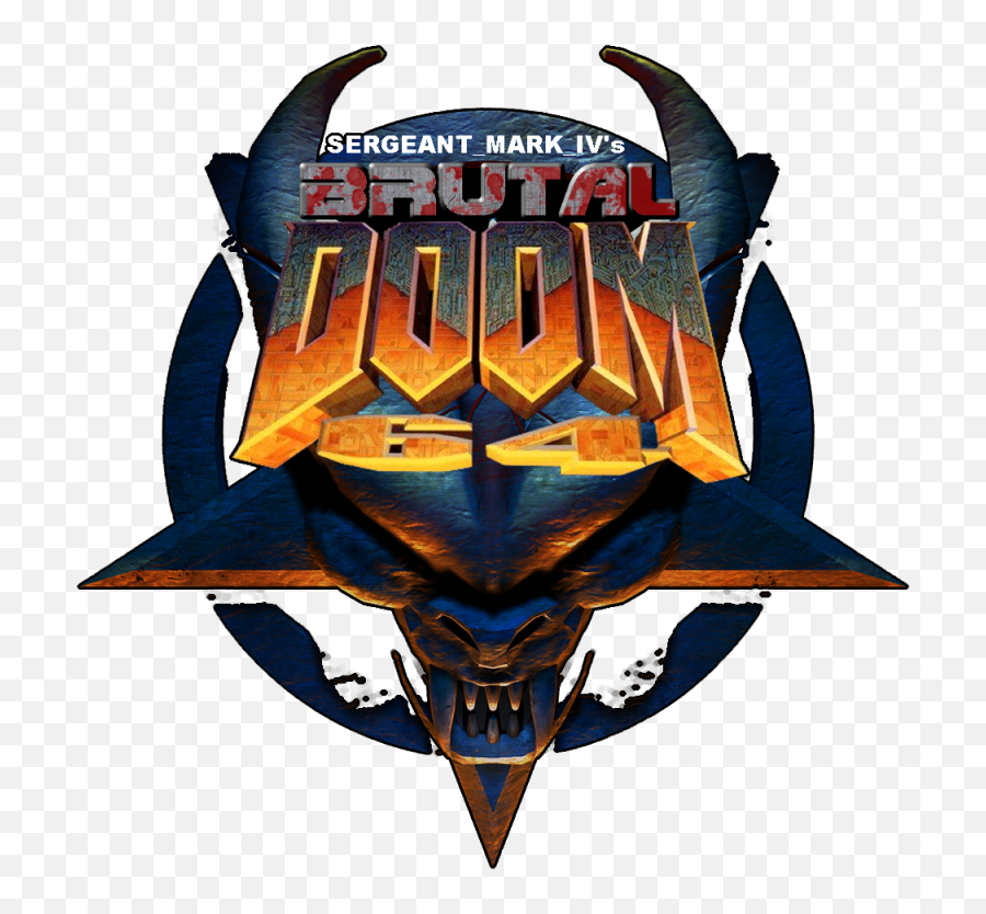 Brutal Doom - Doom 64 Logo Png,N64 Png