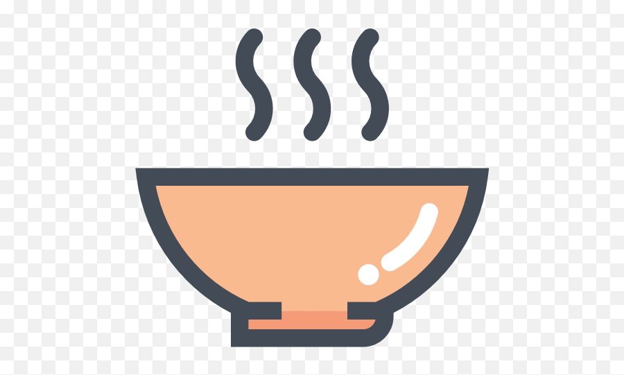 Food Bowl Hot Hotsoup Soup Icon Png