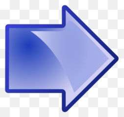 Arrow Blue Right Png Svg Clip Art For Web - Download Horizontal