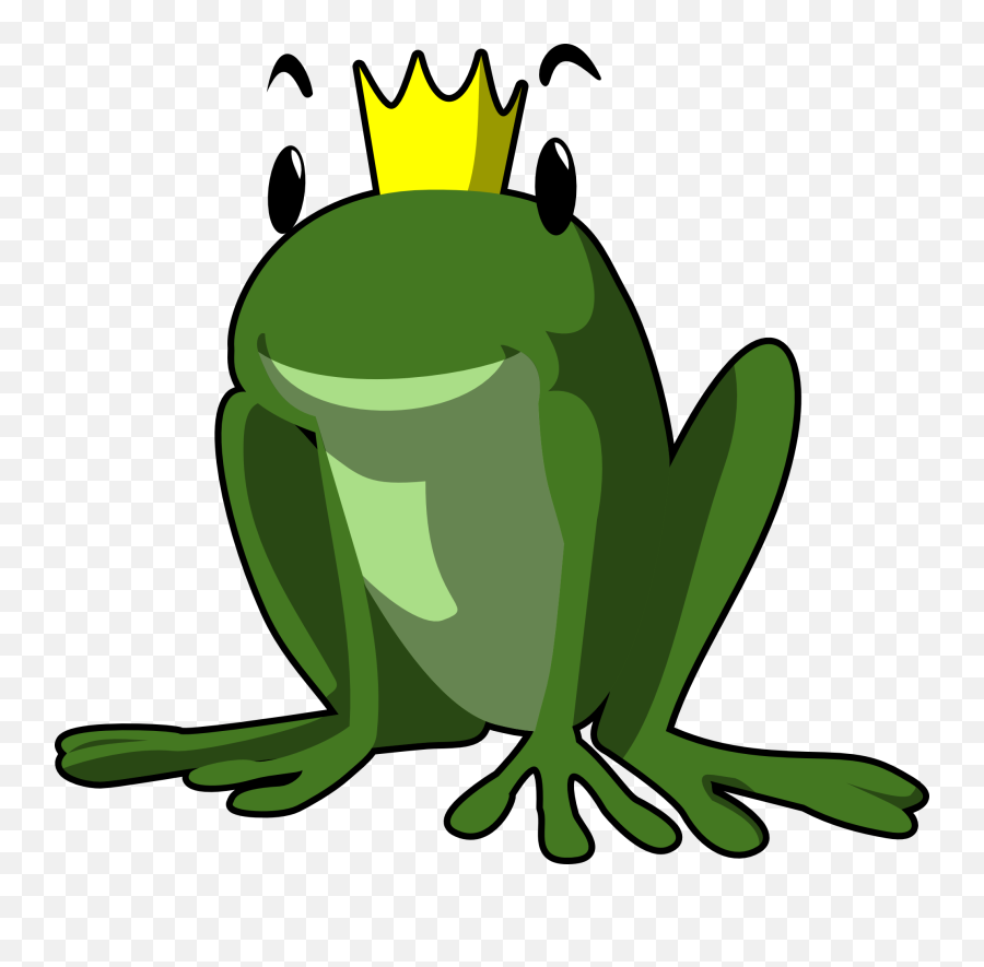 Frog With Crown - Frogs Png Image 436 Pngmix,Crown Cartoon Png