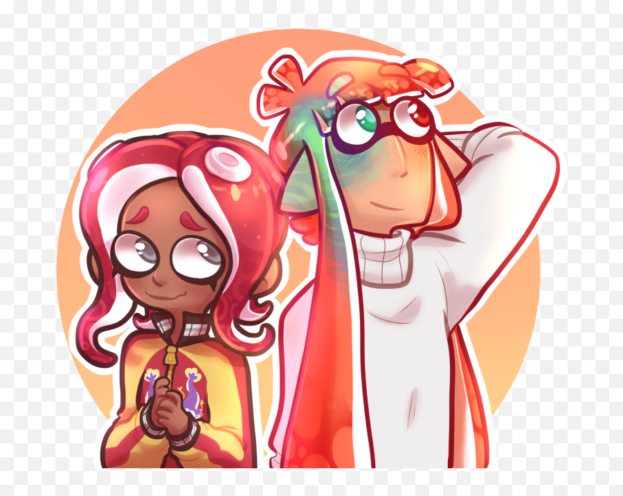 Just Felt Like Drawing My Agent Girls - Fictional Character Png,Splatoon Agent 1 Icon