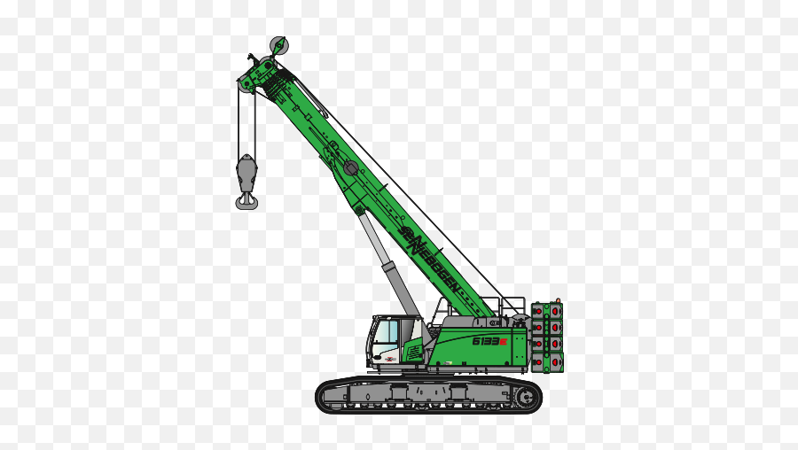 Telescopic Crane For Construction Sites And Industrial - Sennebogen 130 Png,Crane Png