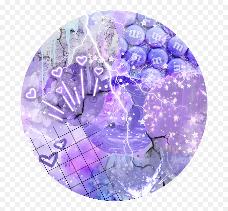 Picsart Icon Aesthetic Purple - Abstract Art Png,Lilac Icon