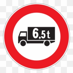 No Entry For Goods Vehicles Sign Logo - Lkw Schild png
