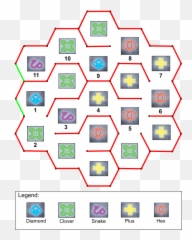 Solution Map For Sundial Puzzle - Language png