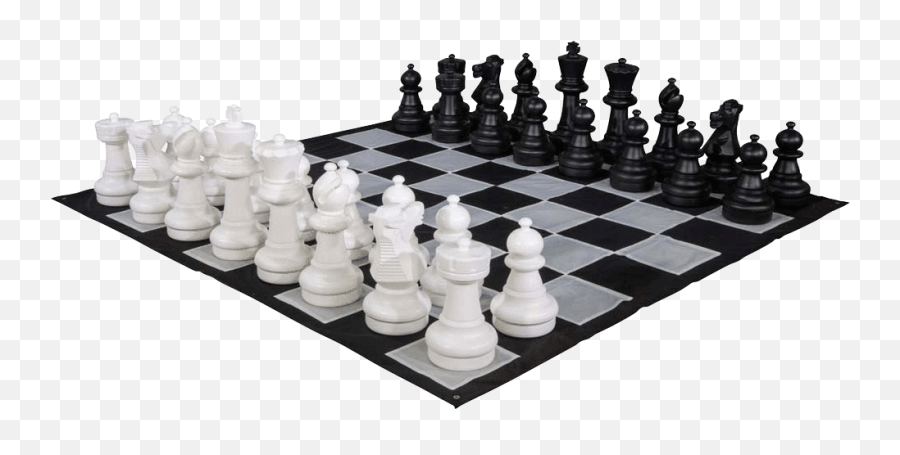 Megachess 25 Inch Giant Plastic Chess Set - Rental Chess Game Png Hd,Chess Pieces Png