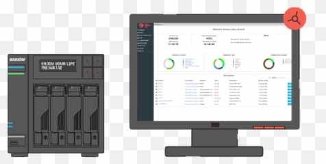 Online Backup For Asustor Cloud Based Solutions - Vertical png