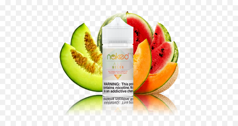 Naked 100 - All Melon 60ml Vape Juice Ubaid Inc Kiwifruit Png,Cantaloupe Png