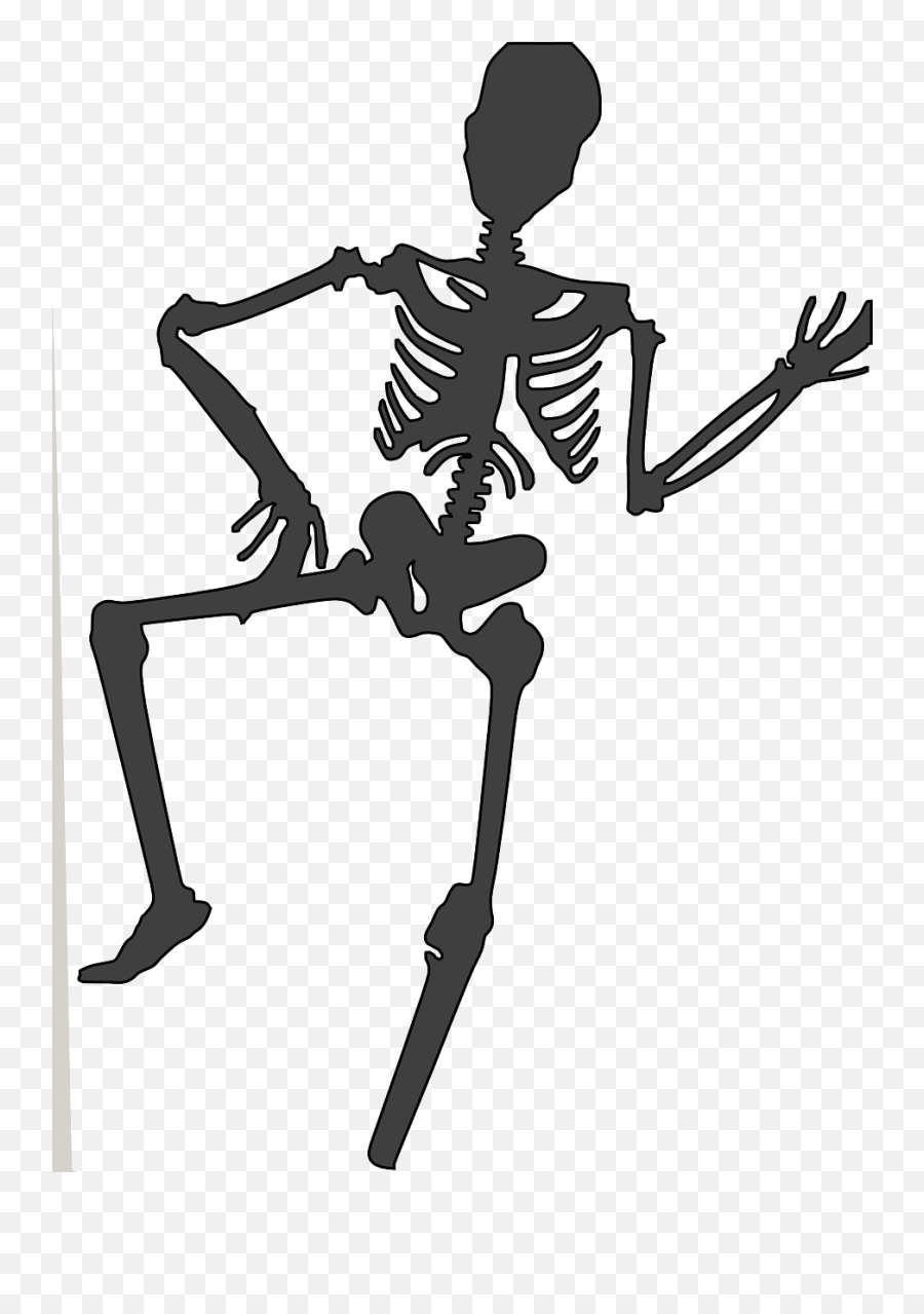 Skeleton Dead Human - Free Vector Graphic On Pixabay Dancing Skeleton Gif Png,Bones Png