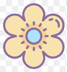 Flower Icon This Page Shows The Different Variations Of - Idea Bulb Transparent Background png
