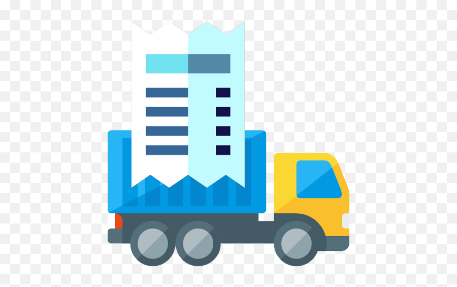 Lorry Receipt Module Icon - Icon Container 512x512 Png Truck Logistics Icon Png,Module Icon