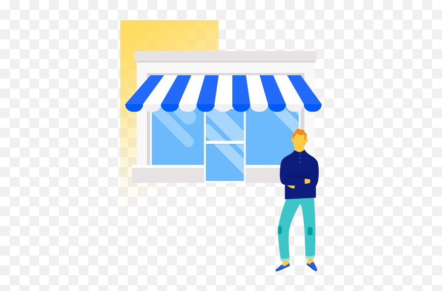 Create A Facebook Shop And Start Selling - Clipart Storefront Png,Install Facebook Icon