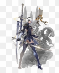 Imgur The Magic Of Internet - Soul Calibur 6 2b Art Png,Nier Automata Logo Png