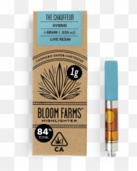 Top Shelf Express - EXCISE TAXES INCLUDED Menu Page 2 of 3 Bloom Farms Cartridge Live Resin png