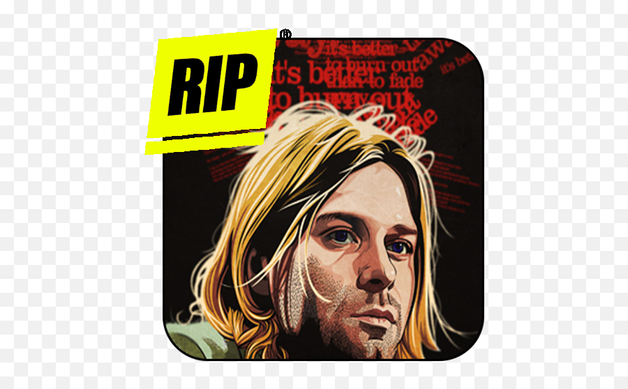 Rip Kurt Cobain Wallpaper Apk 10 - Download Apk Latest Version Kurt Cobain Nirvana Vector Png,Sabrina Carpenter Icon