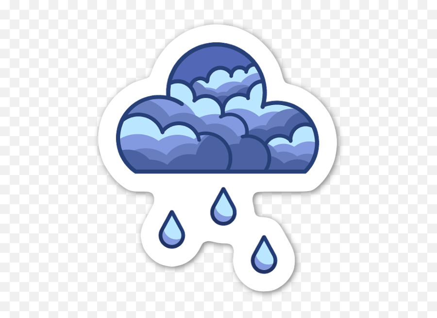 Buy Cloud - Die Cut Stickers Stickerapp Clip Art Png,Icon Die Cutting