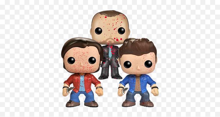 Covetly Funko Pop Television Sam Dean U0026 Crowley Bloody - Bloody Crowley Funko Pop Png,Bloody Icon