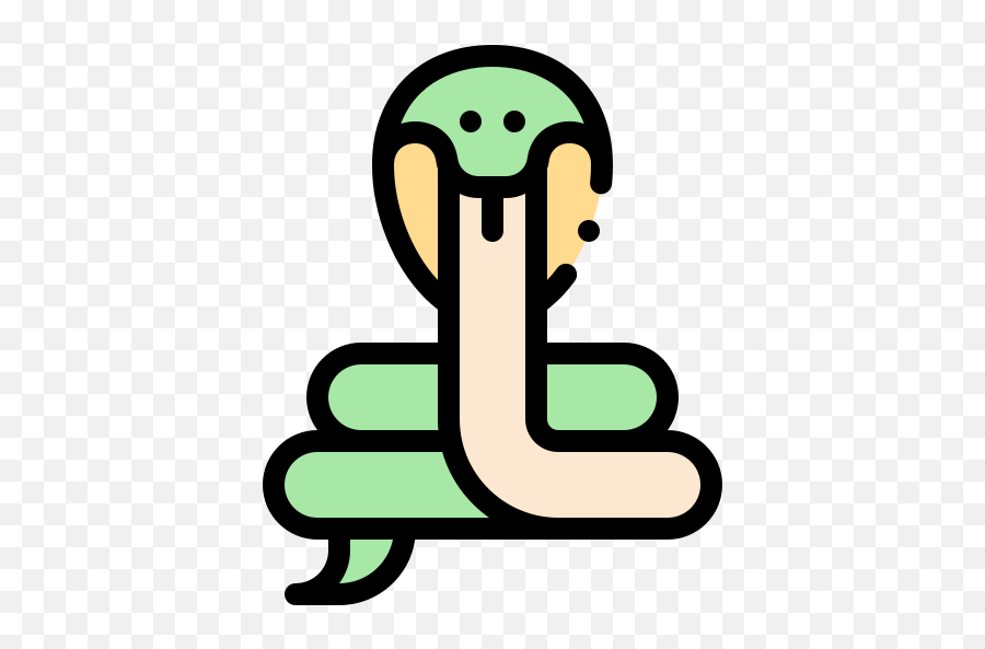 Snake Icon From Egypt Pack Style - Lineal Color Download Hermanas Silueta Png,Egypt Icon