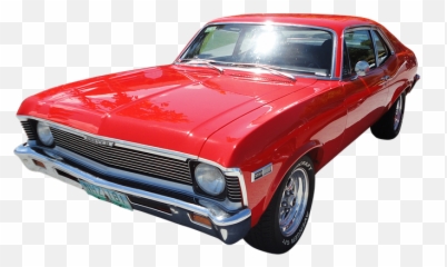 Isolated Car Red - Transparent Background Classic Car Clipart Png,Chevy Png