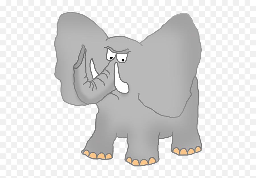 Elephant Clip Art - Free Angry Elephant Clipart Png,Elephant Silhouette Png