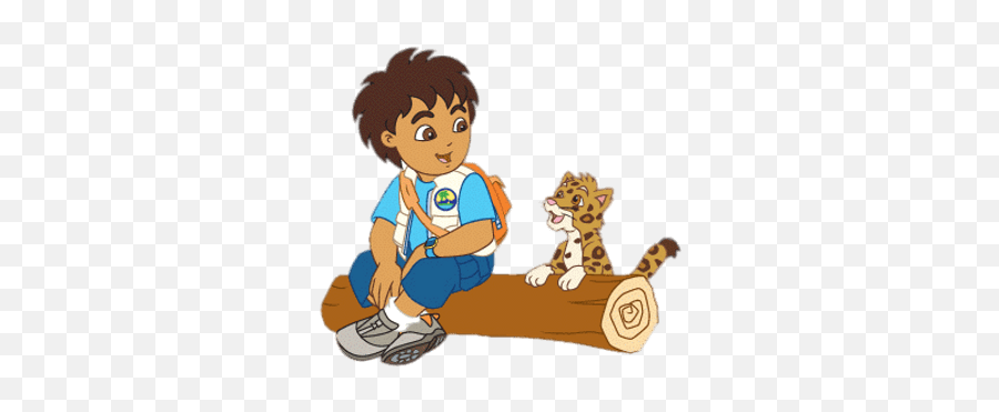 Diego Stroking Jaguar Transparent Png - Stickpng Go Diego Go,Dora Png