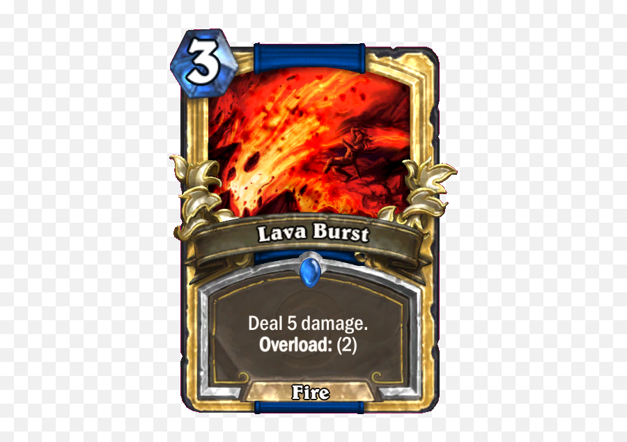 Lava Burst - Hearthstone Wiki Png,Wow Dps Icon