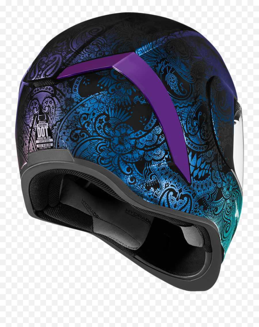 Helmet Icon Airform - Chantilly Opal Blue Gear Parts Png,Opal Icon