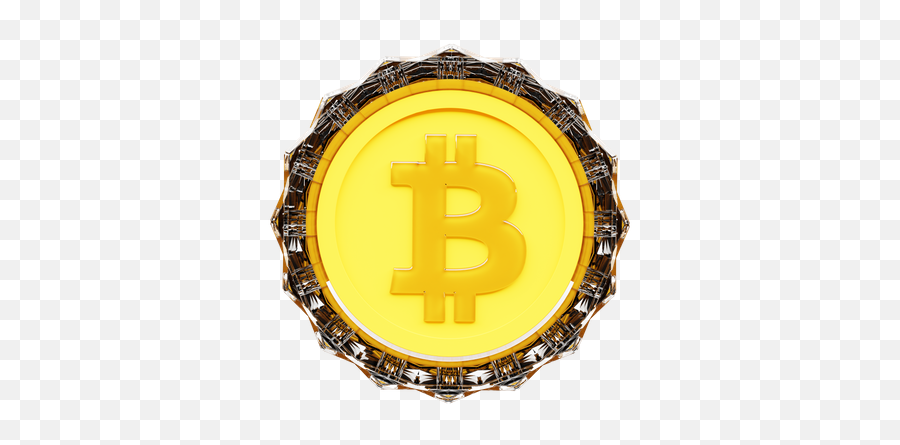 Cryptocurrency Symbol 3d Illustrations Designs Images Png Sexsual Golden Icon