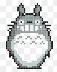Totoro - Wall Decals Stickaz Totoro Pixel Art Png,Totoro Png