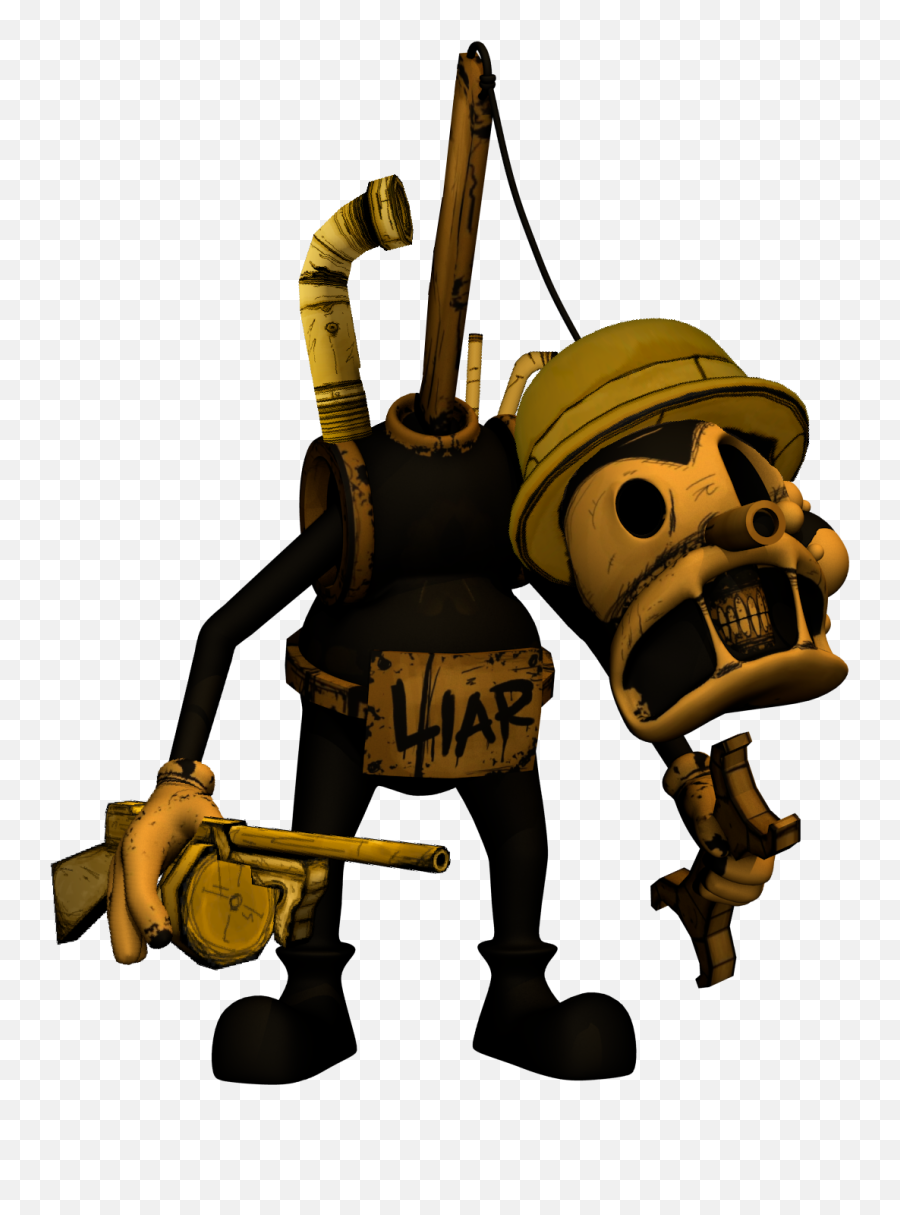 Fighter Fisher Bendy And The Ink Machine Custom Wiki Fandom Png