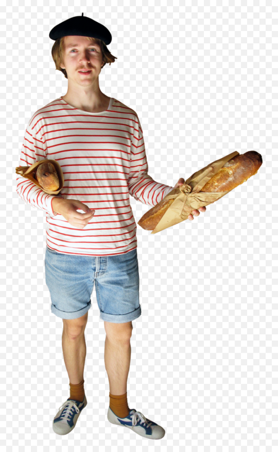 Download France Baguette Png Image For Free - Man With Baguette Png,Baguette Png