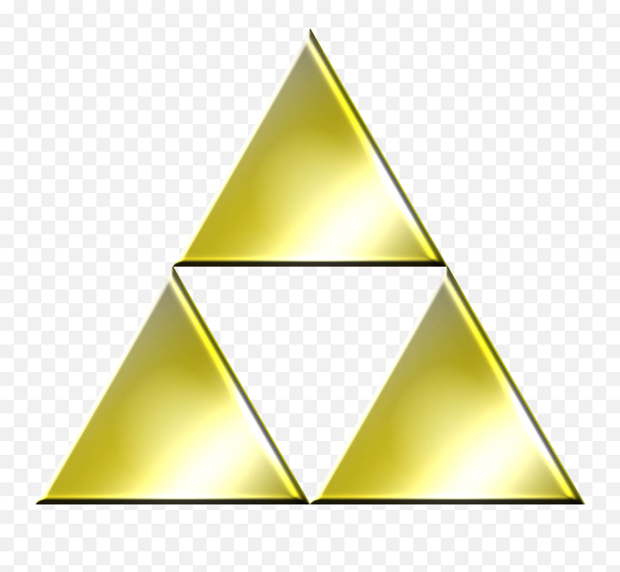 Collection Of Free Triforce Transparent - Transparent Transparent Background Triforce Png,Triforce Transparent Background