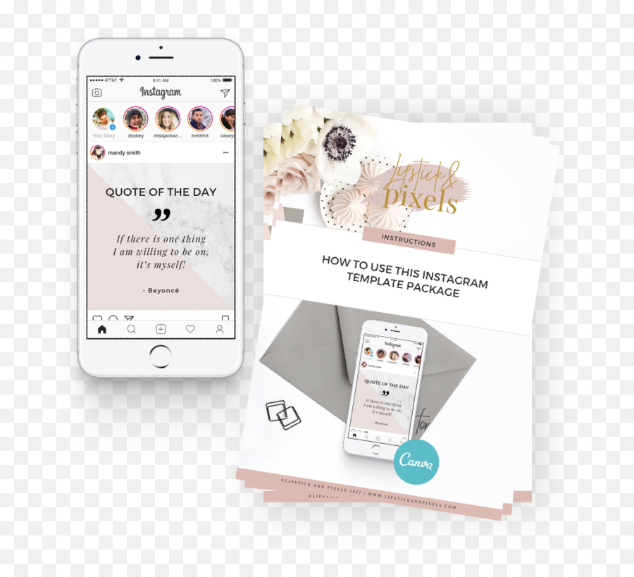 Instagram Template Png - Iphone,Instagram Template Png