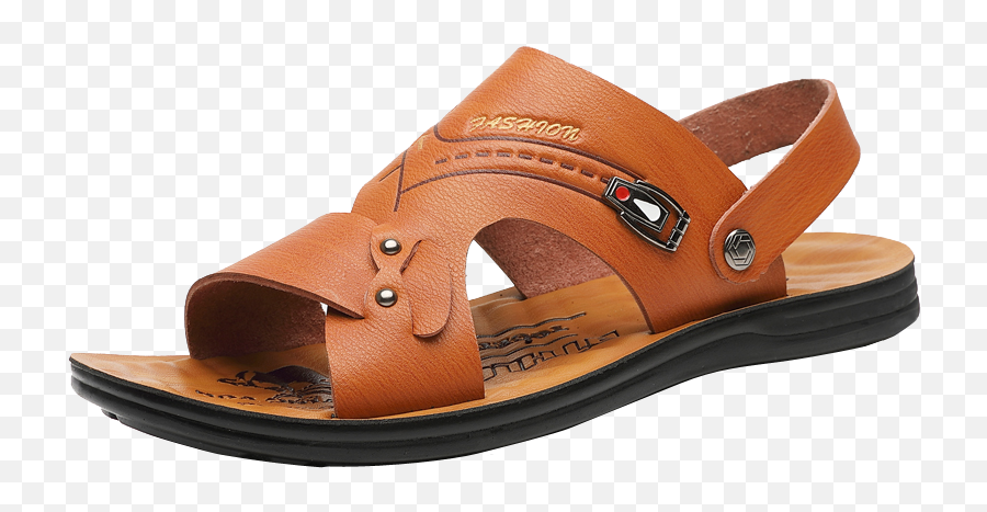 Menu0027s Sandals Open Toe Light Breathable Beach Shoes - Slide Sandal Png,Fake Mustache Png