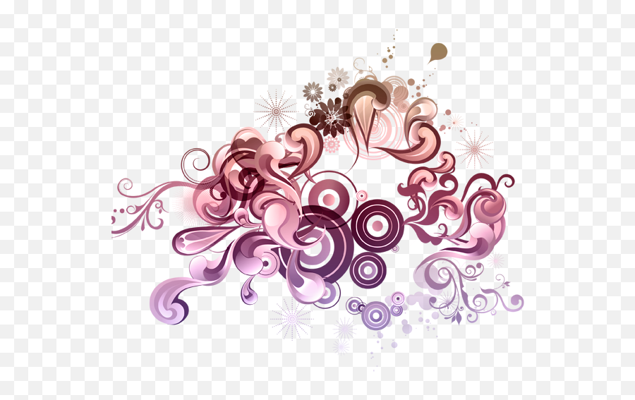 Download Hd Saint Valentines Vector Swirl Png - Vector Illustration,Swirl Png