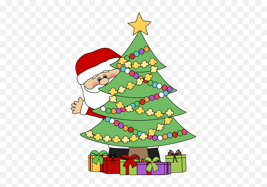 Christmas Clipart Tree Pictures - Christmas Clip Art Png,Christmas Tree Clipart Transparent
