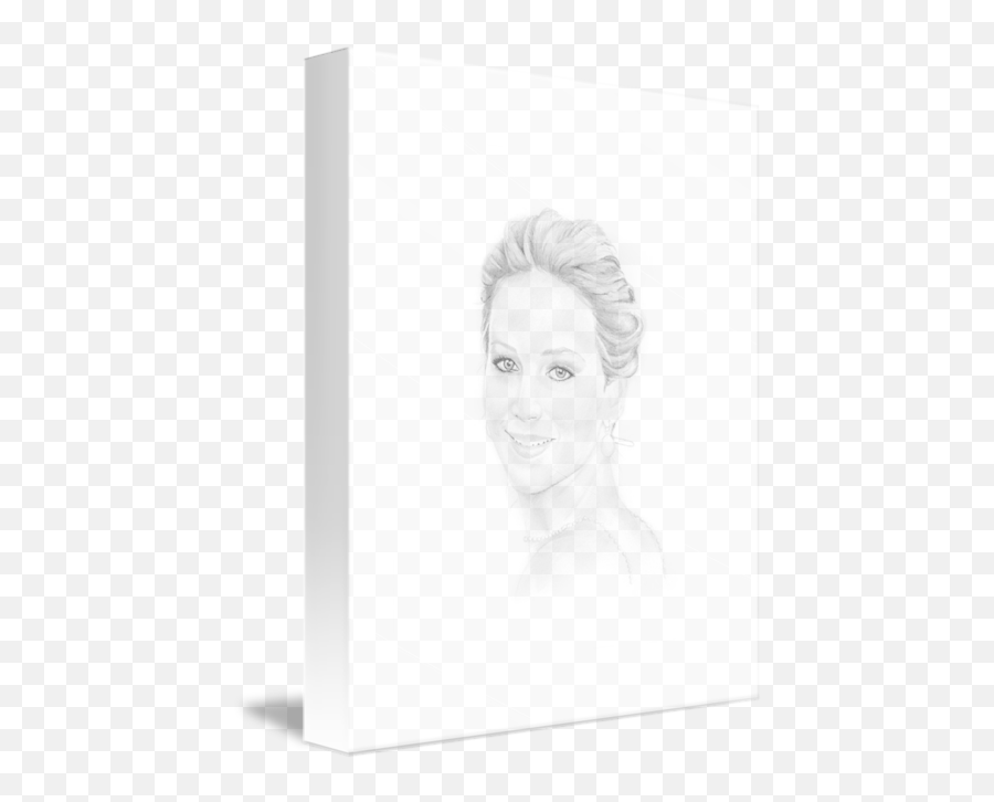 Jennifer Lawrence By Dustin Price - Sketch Png,Jennifer Lawrence Png