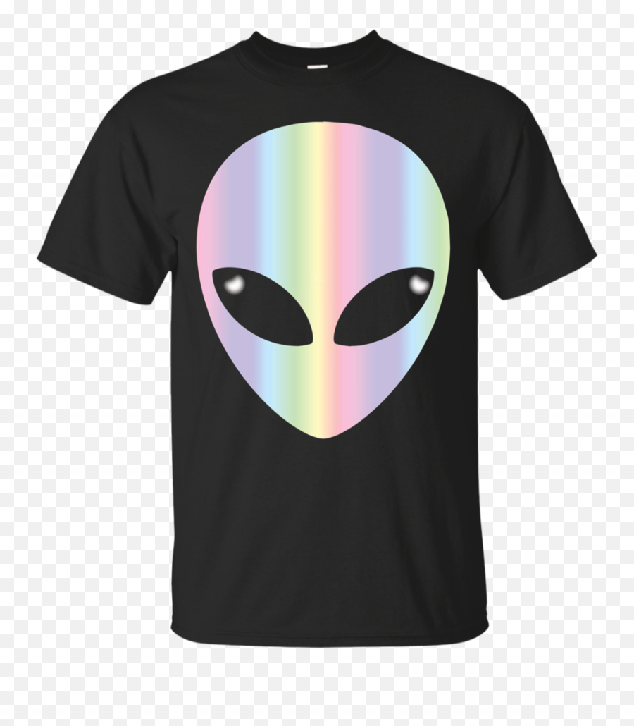 Download Alien Head - Holographic Glow Effect Apparel Rick Gucci Y Mickey Mouse Png,Alien Head Png