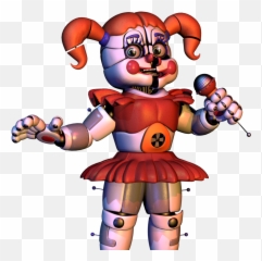Transparent Fnaf Baby - Circus Baby Fnaf Sister Location Png,Fnaf Png