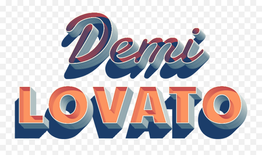 Demi Lovato Png Transparent Images Free - Demi Lovato Name Png,Demi Lovato Png