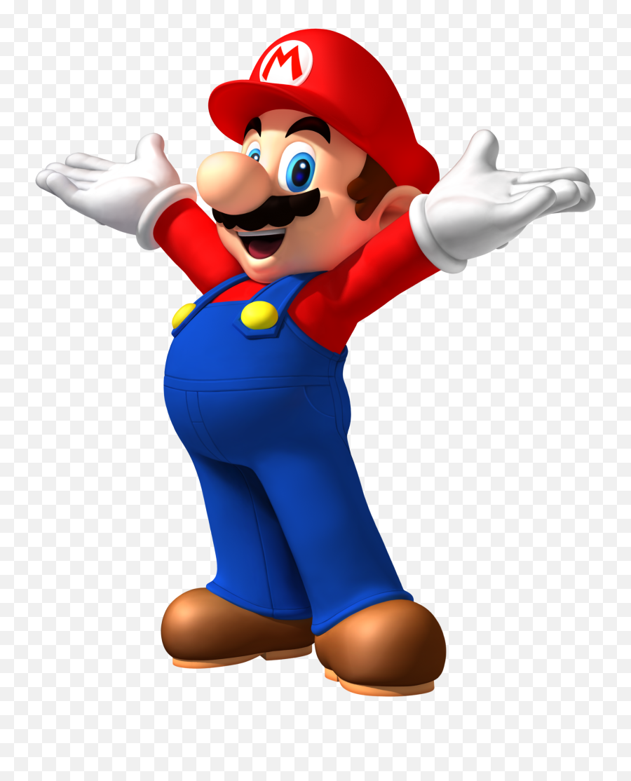 Super Mario Hands Up Clipart Bros - Super Mario No Background Png,Hands Up Png