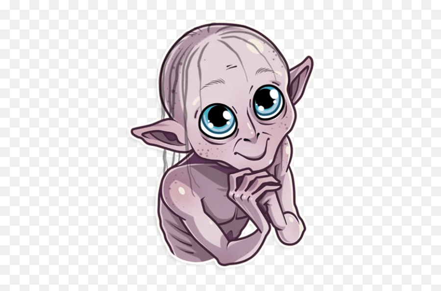 Sticker Maker Png Gollum