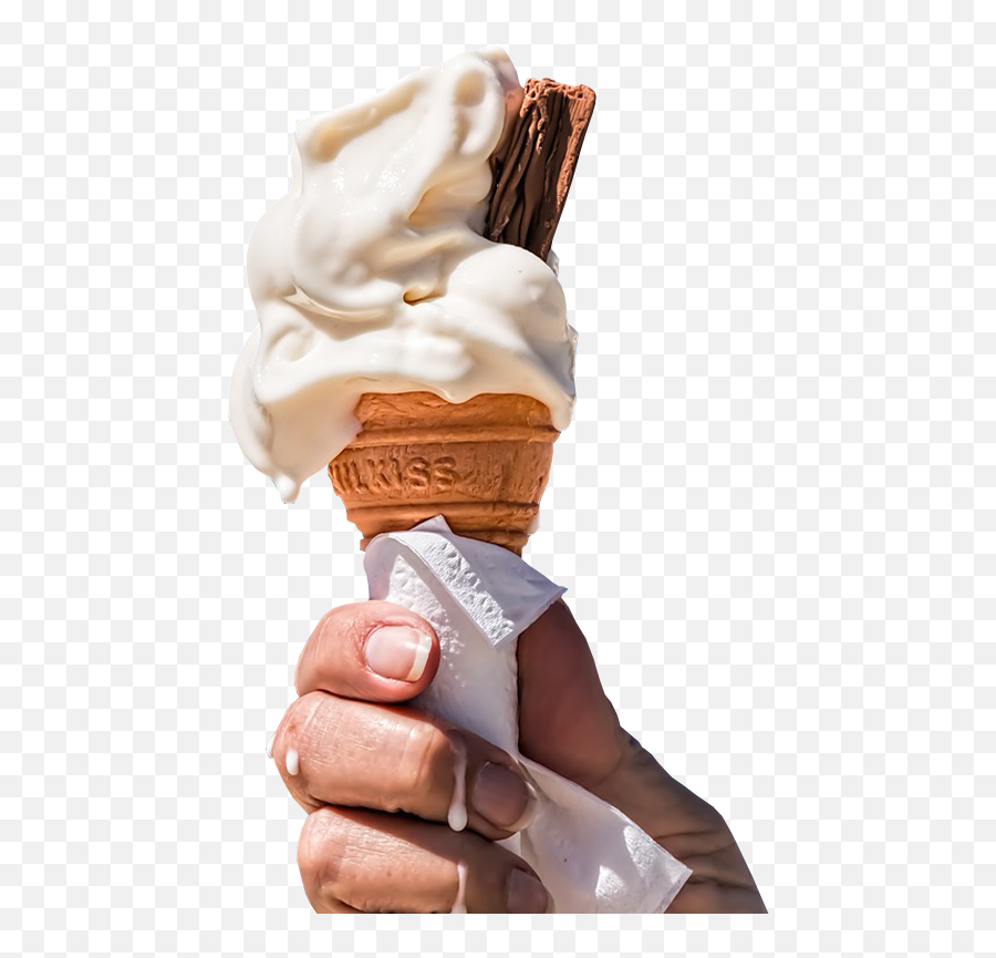 Ice Cream In Hand No Background Image - Ice Cream Hand Png,Ice Cream Transparent Background
