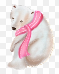 Download Polar Bear Cartoon Transparent - PNG