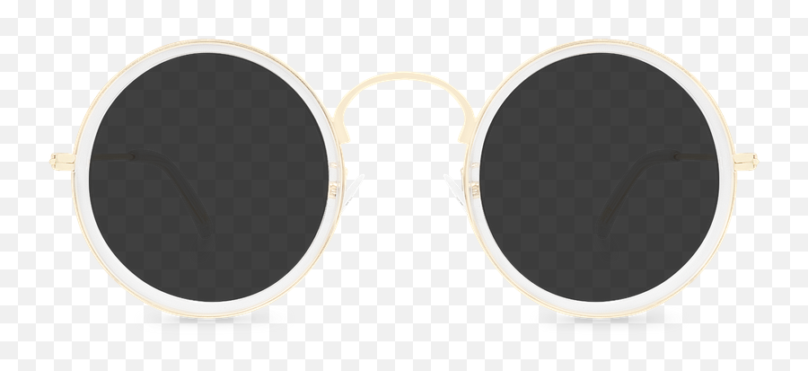 Mellow Clears Transparent Round Sunglasses - The Shire Png,Click Here Transparent