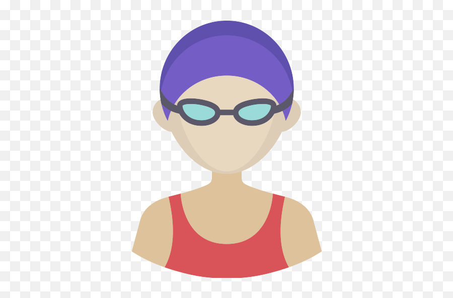 Swimmer Png Icon - Swimmer Girl Cartoon,Swimmer Png