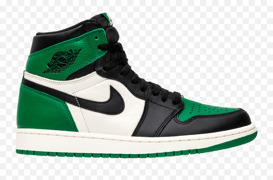 Air Jordan 1 Retro High Og Pine Green - Air Jordan 1 High Green Png,Air Jordan Png