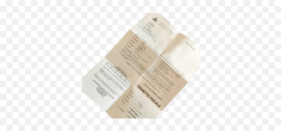 Onboard Documents In Luxembourg - Luxembourg Car Registration Certificate Png,Vignette Transparent