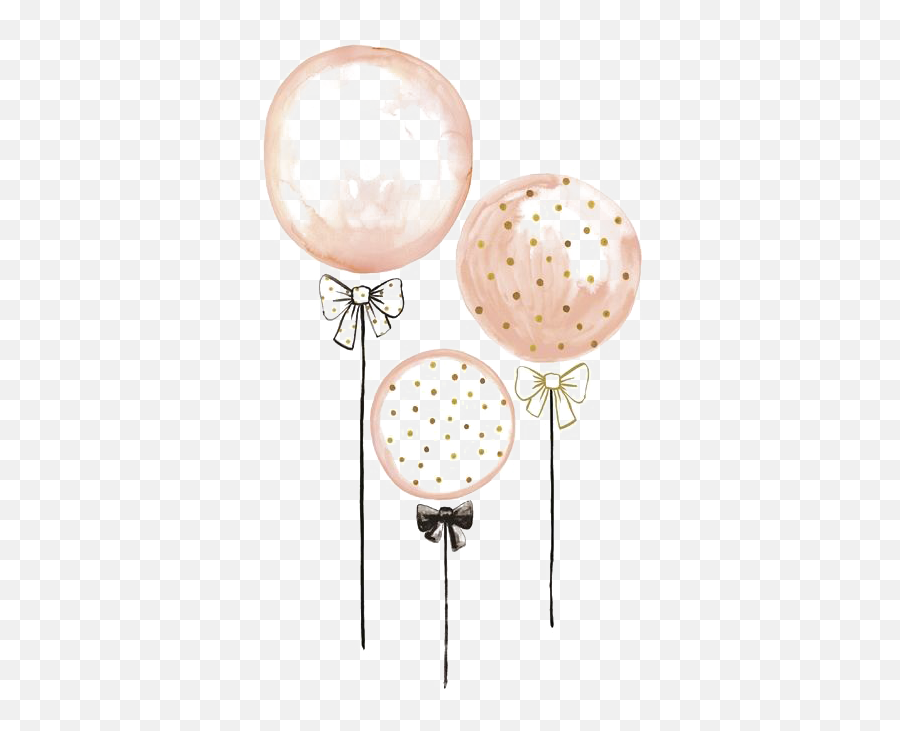 Balloon Transparent Background Png Arts - Rose Gold Balloons Illustration,Balloon Transparent